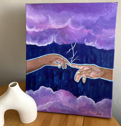 Acrylic on canvas